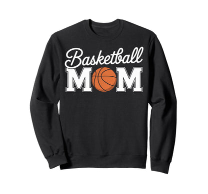 Basketball Mom Game Day Sideline Sweatshirt - Minimalist Print Unisex - T-Shirt, Sweatshirt, Hoodie
