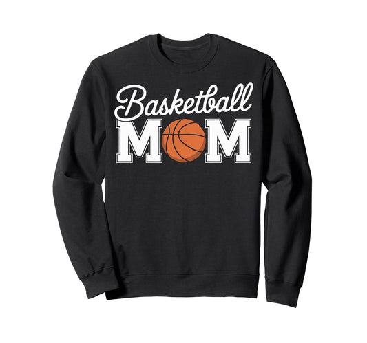 Basketball Mom Game Day Sideline Sweatshirt - Minimalist Print Unisex - T-Shirt, Sweatshirt, Hoodie