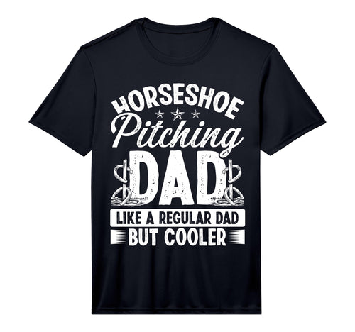 Horseshoe Pitching Game Dad T-Shirt - Casual Everyday Wear for Adults - T-Shirt, Sweatshirt, Hoodie