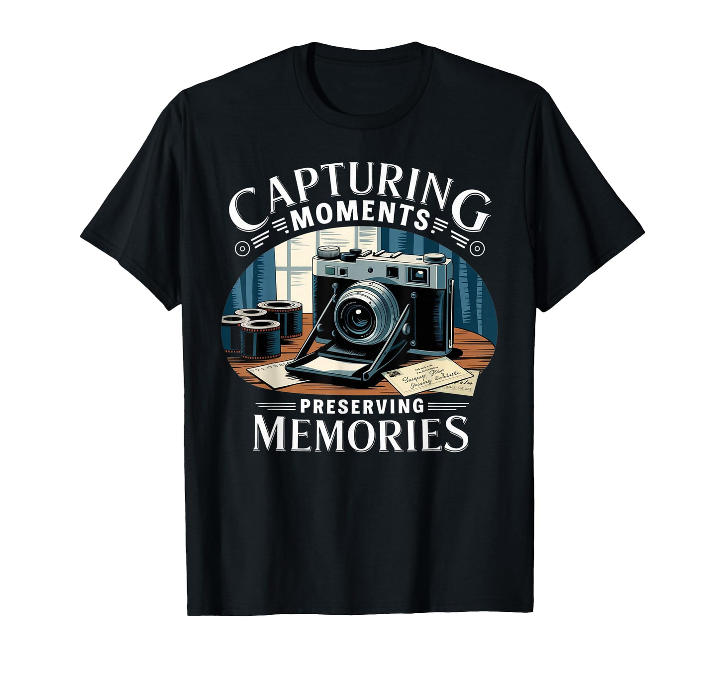 Film Camera Memory Capture Photography T-Shirt - Unique Graphic for Adults - T-Shirt, Sweatshirt, Hoodie