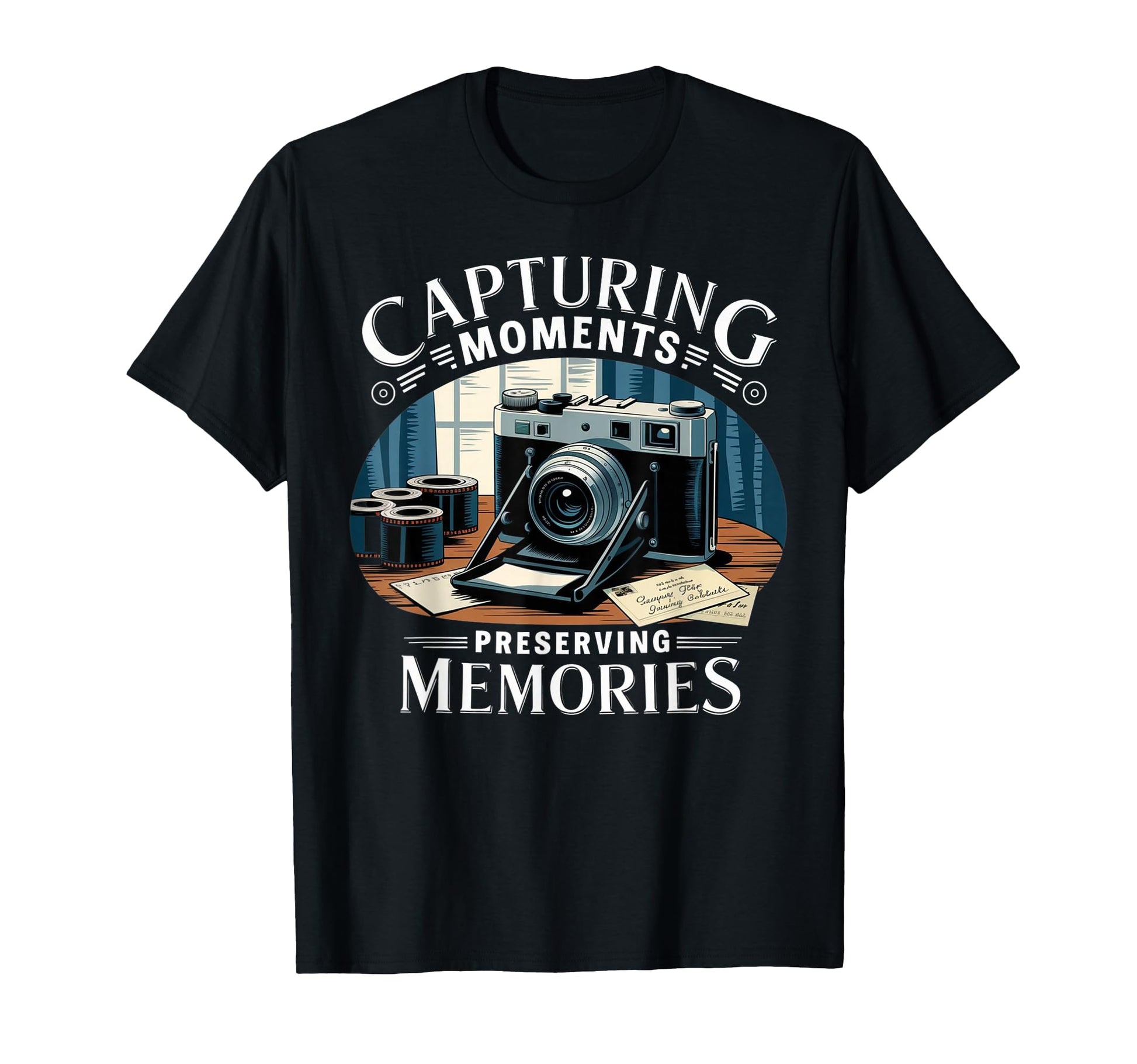 Film Camera Memory Capture Photography T-Shirt - Unique Graphic for Adults - T-Shirt, Sweatshirt, Hoodie