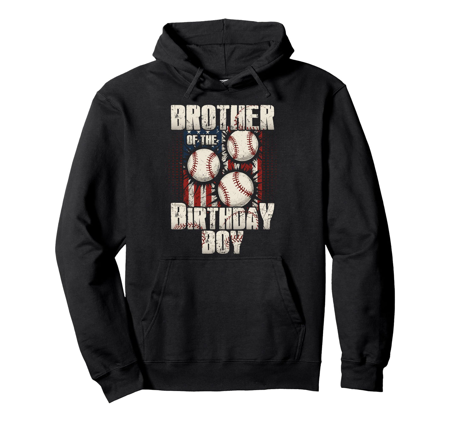 Brother Birthday Matching Baseball Hoodie - Trendy Graphic for Adults - T-Shirt, Sweatshirt, Hoodie