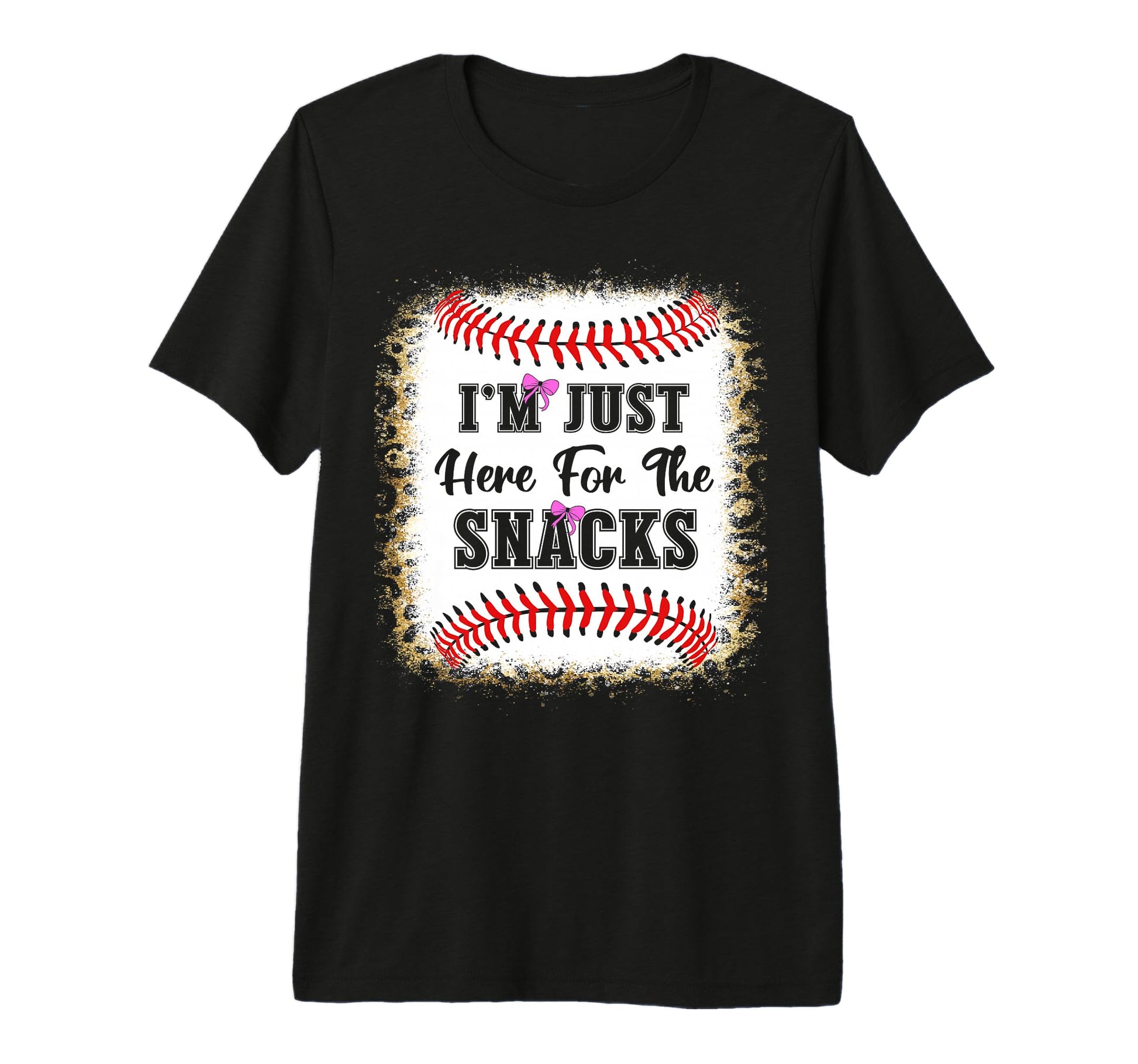 Baseball Sister Funny Im Just Here T-Shirt - Trendy Graphic Men Women - T-Shirt, Sweatshirt, Hoodie