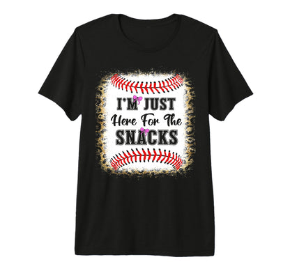 Baseball Sister Funny Im Just Here T-Shirt - Trendy Graphic Men Women - T-Shirt, Sweatshirt, Hoodie