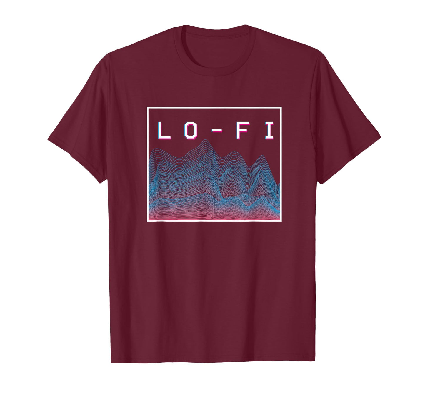 Lo Fi Hip Hop Soundwave Vaporwave T-Shirt - Casual Everyday Wear Men Women - T-Shirt, Sweatshirt, Hoodie