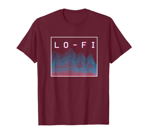 Lo Fi Hip Hop Soundwave Vaporwave T-Shirt - Casual Everyday Wear Men Women - T-Shirt, Sweatshirt, Hoodie
