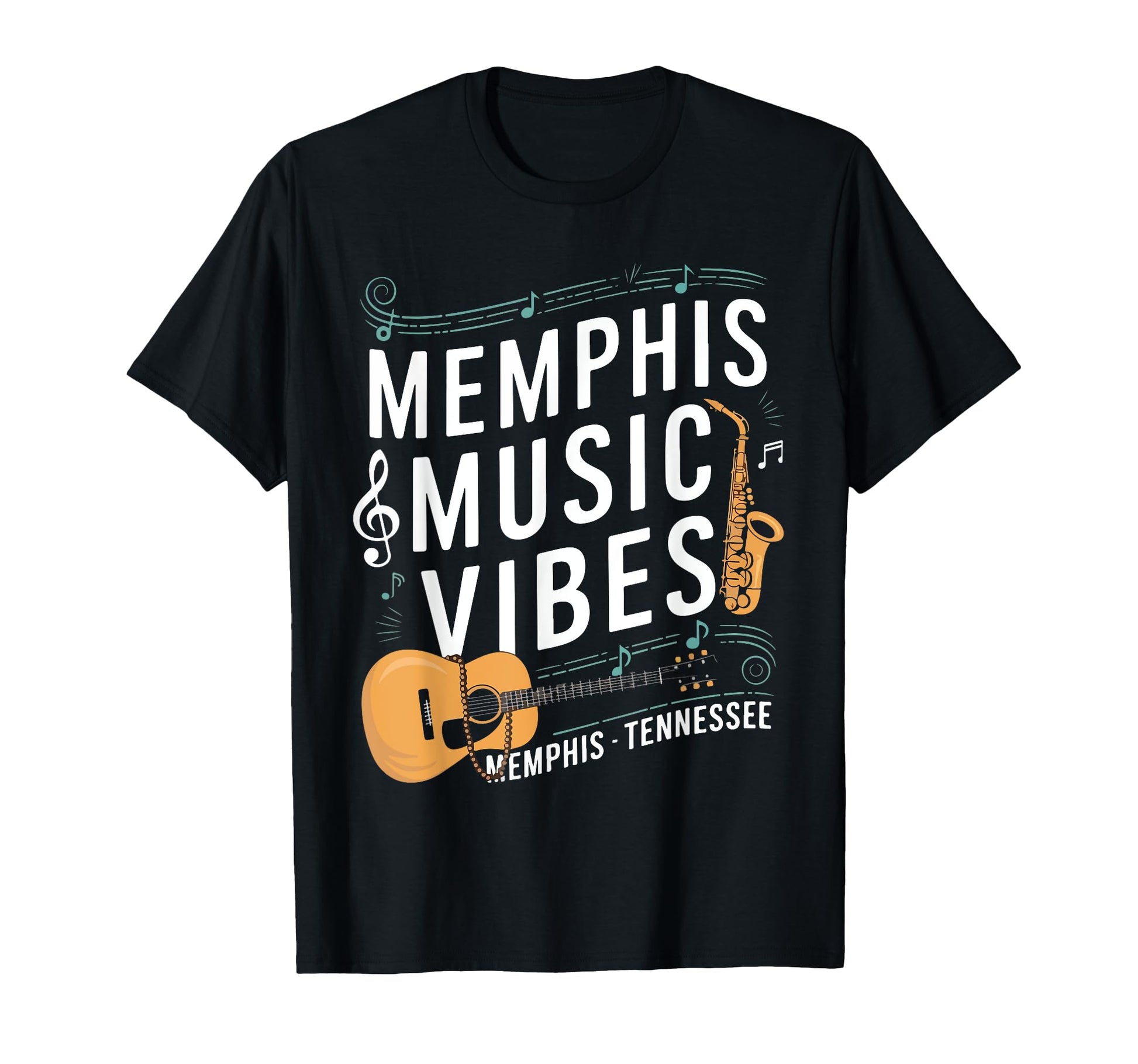 Memphis Music Vibes Tennessee Rock T-Shirt - Casual Everyday Wear Unisex - T-Shirt, Sweatshirt, Hoodie