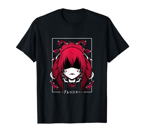 Anime Goth Gothic Sad Japanese T-Shirt - Fun Novelty Design Men Women - T-Shirt, Sweatshirt, Hoodie
