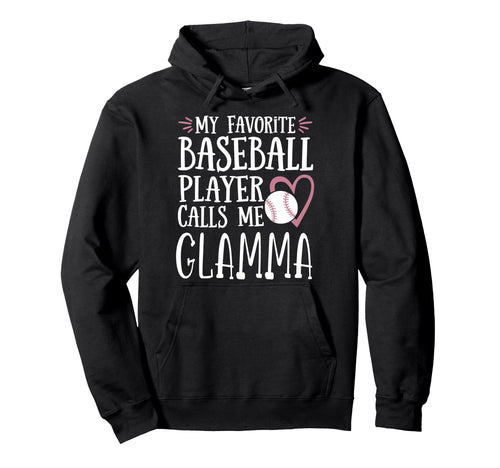 My Favorite Baseball Player Calls Me Hoodie - Minimalist Print Men Women - T-Shirt, Sweatshirt, Hoodie