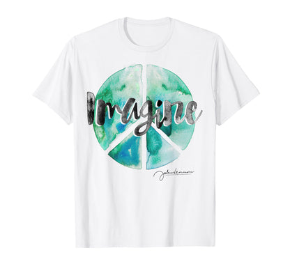 John Lennon Peace Sign T-Shirt - Custom Art Print Men Women - T-Shirt, Sweatshirt, Hoodie