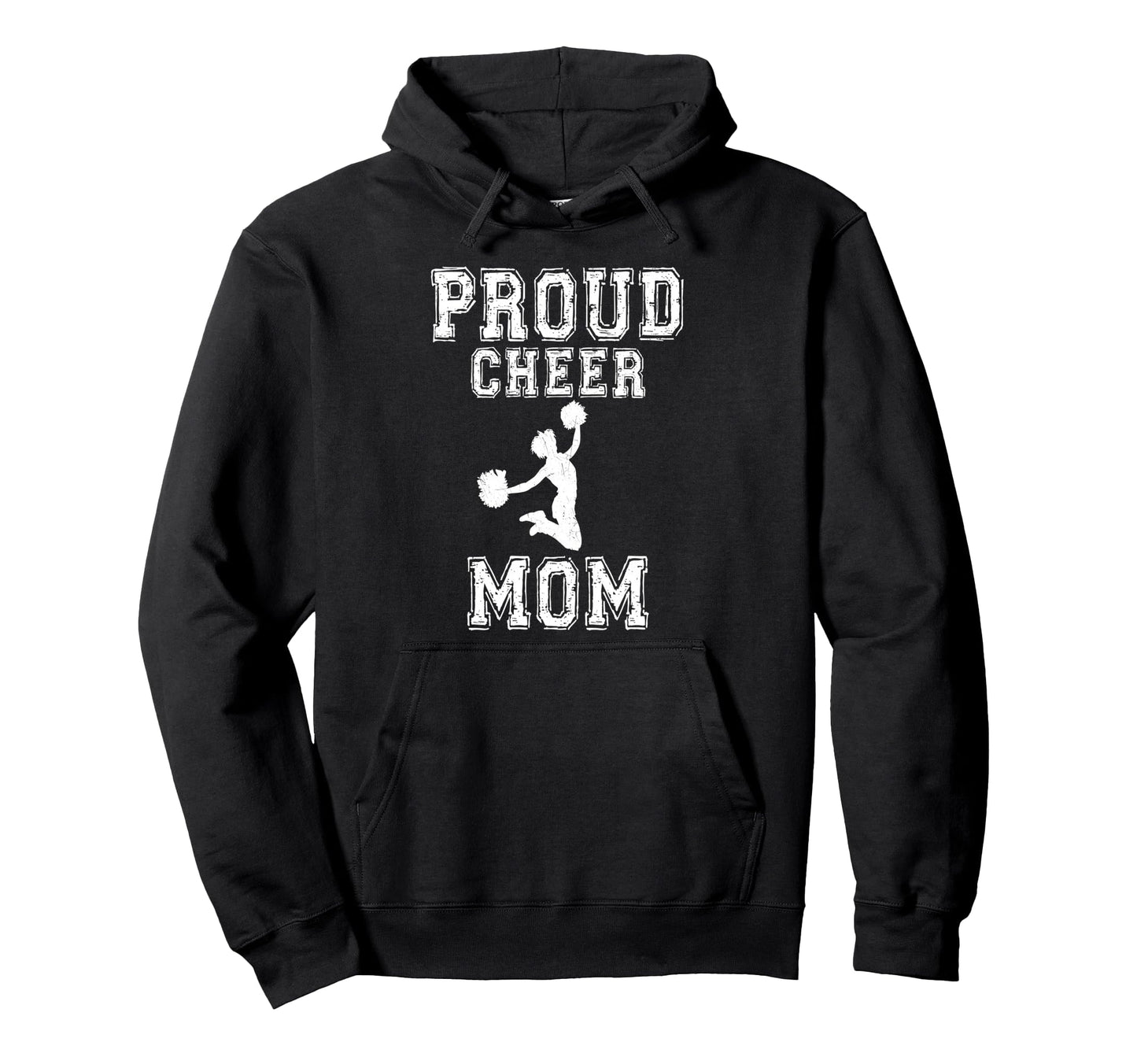 Proud Cheer Mom Game Day Sports Parent Hoodie - Minimalist Print Men Women - T-Shirt, Sweatshirt, Hoodie
