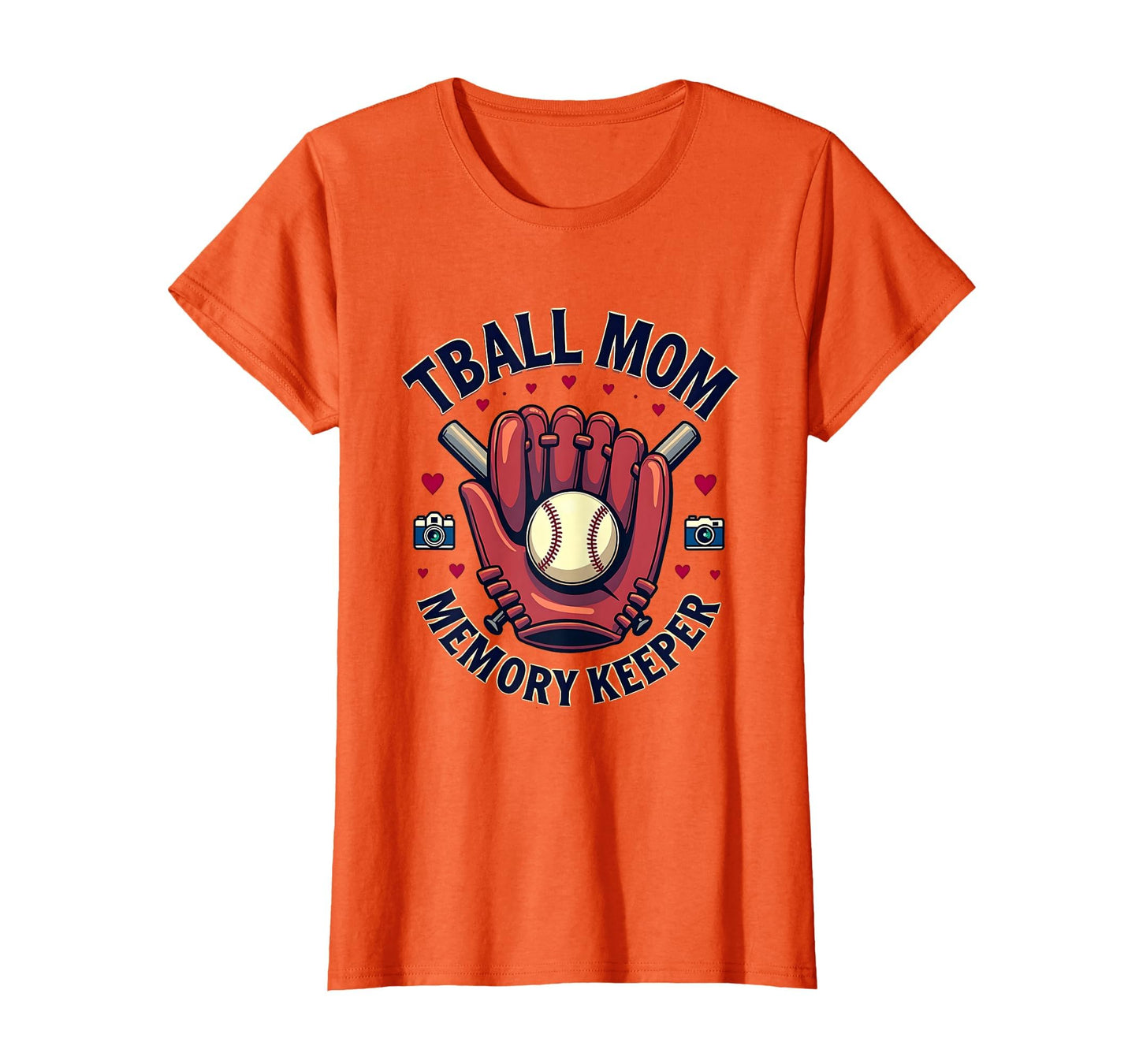 Tball Mom Memory Keeper Baseball T-Shirt - Graphic Print Unisex - T-Shirt, Sweatshirt, Hoodie