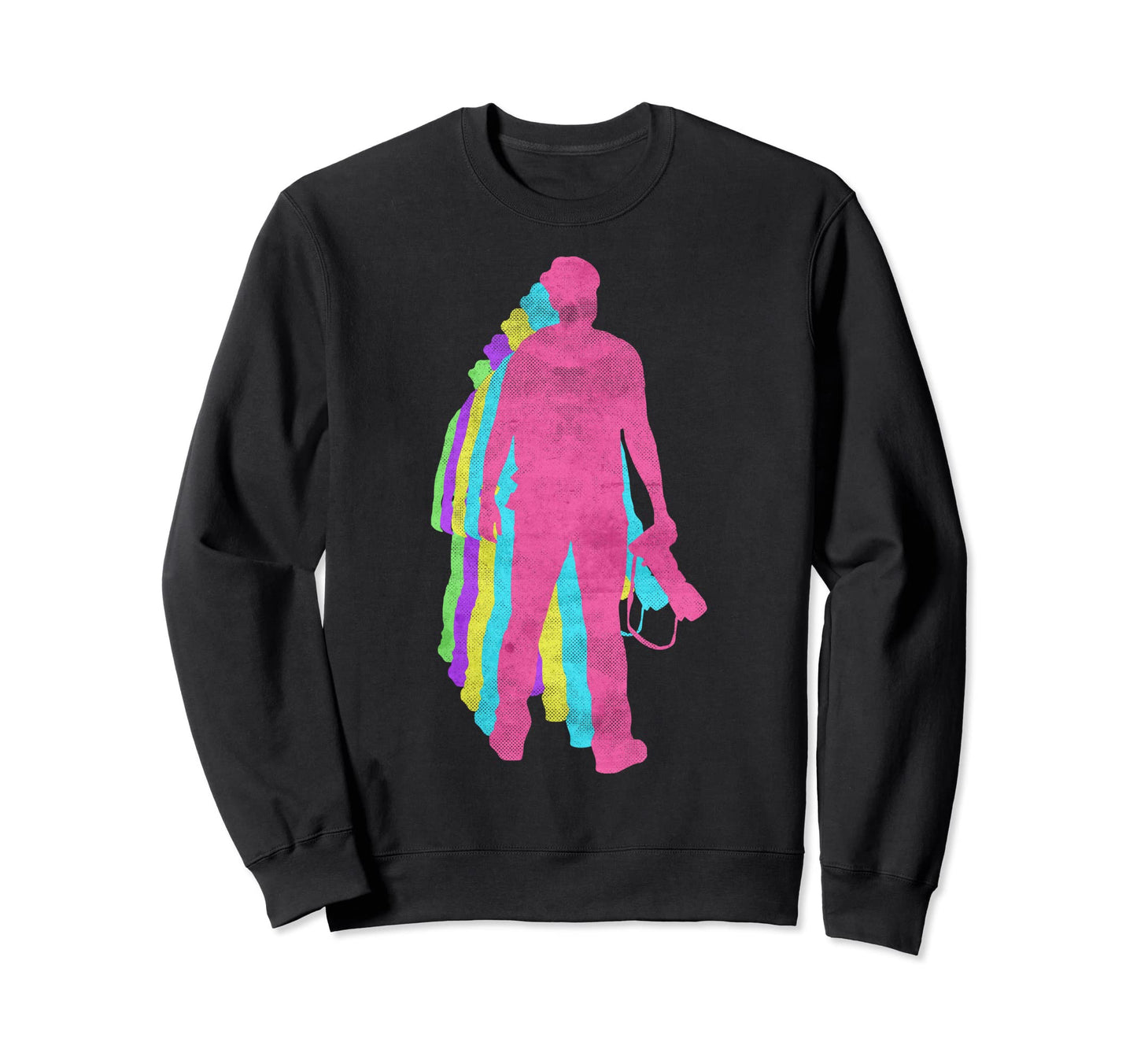 Photografer Camera 80S Colors Sweatshirt - Aesthetic Graphic for Adults - T-Shirt, Sweatshirt, Hoodie
