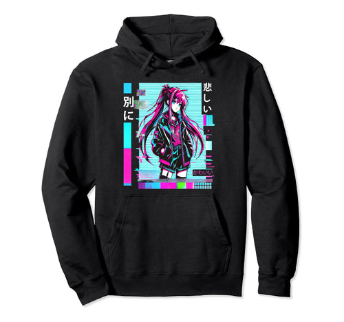 Aesthetic Vaporwave 90S Japanese Kawaii Hoodie - Novelty Apparel Unisex - T-Shirt, Sweatshirt, Hoodie