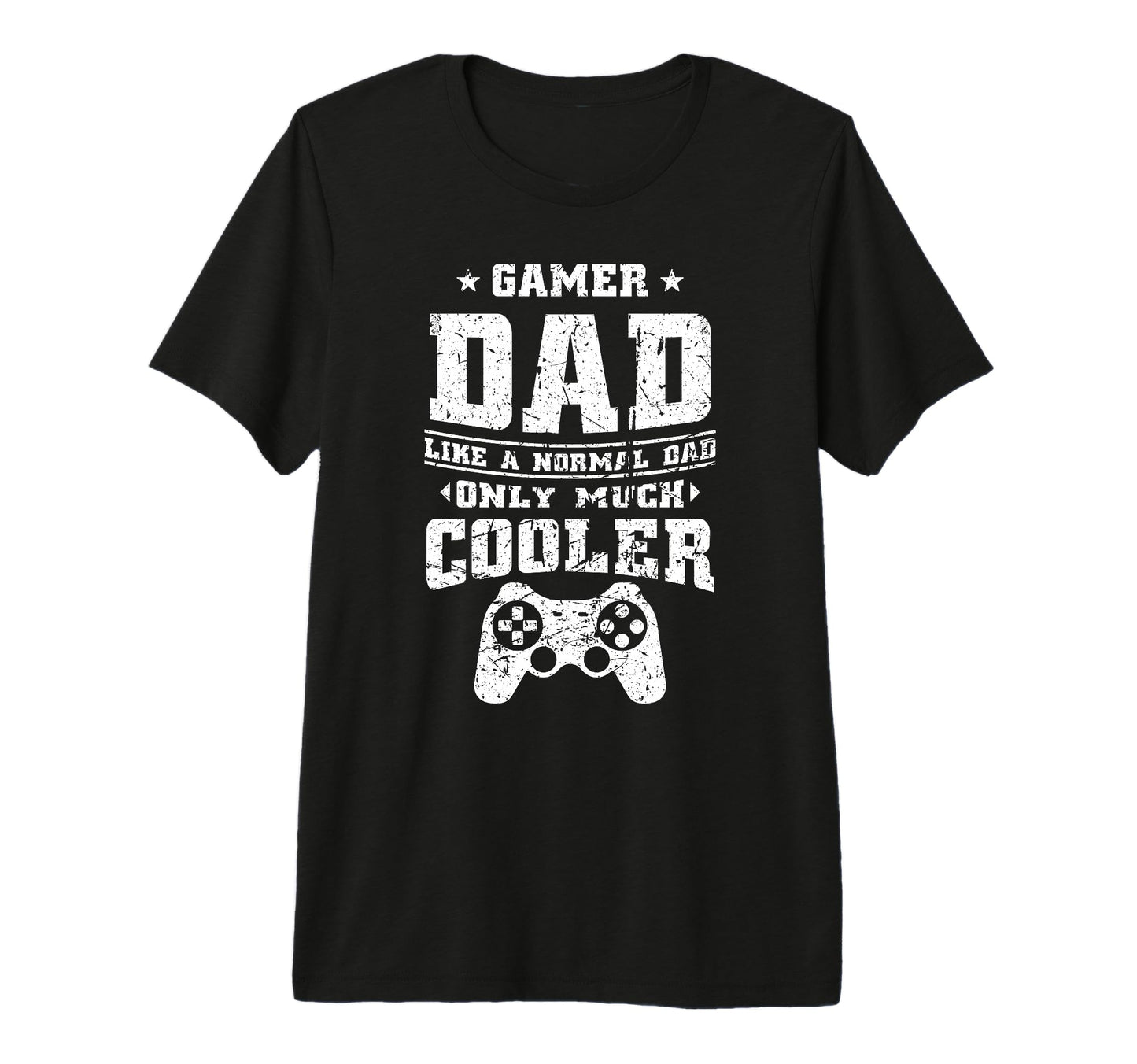 Gamer Dad Like Normal Dad Video Gaming T-Shirt - Unique Graphic for Adults - T-Shirt, Sweatshirt, Hoodie