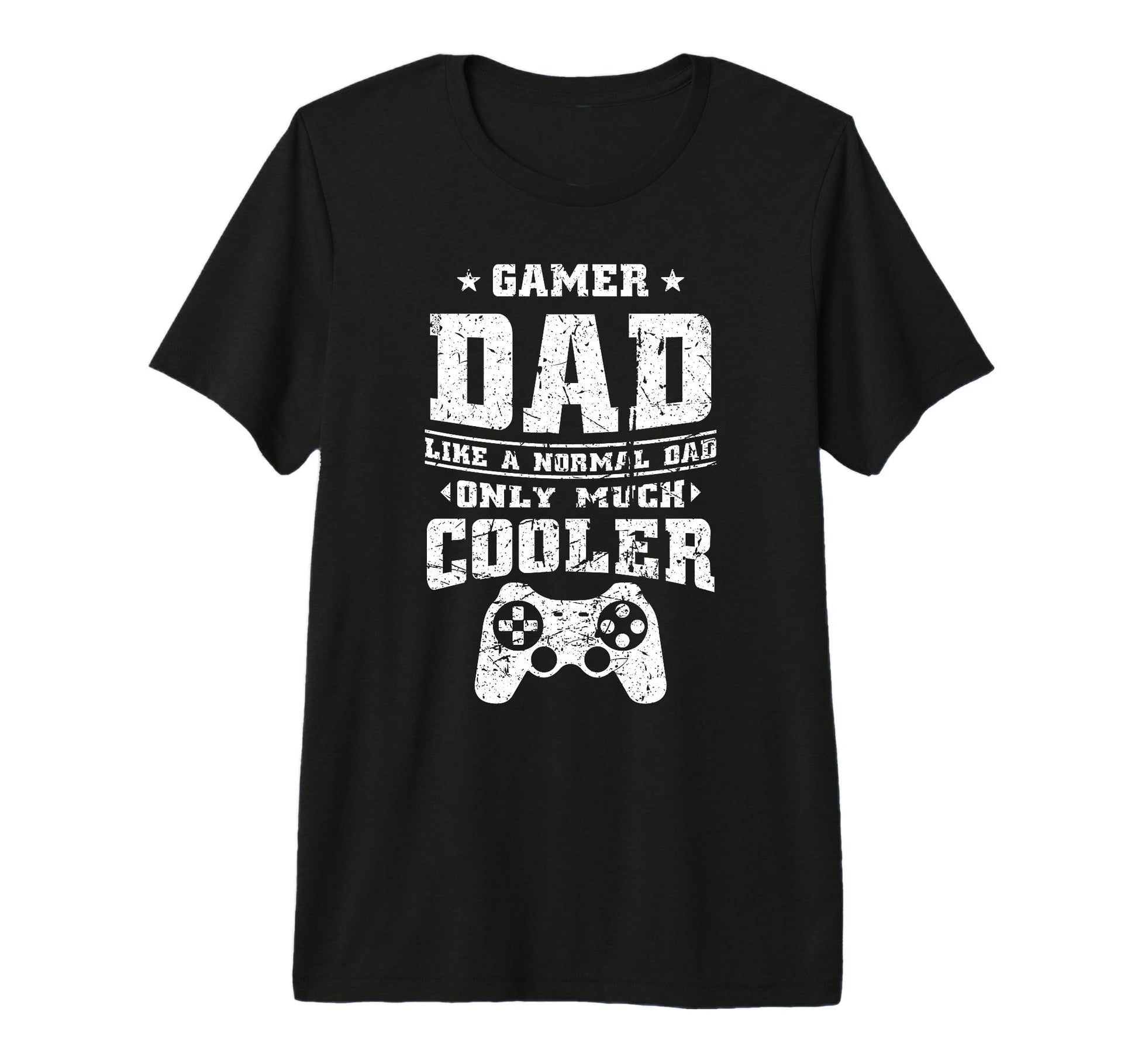 Gamer Dad Like Normal Dad Video Gaming T-Shirt - Unique Graphic for Adults - T-Shirt, Sweatshirt, Hoodie