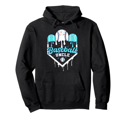 Baseball Drip Uncle Ice Cram Home Hoodie - Custom Art Print for Adults - T-Shirt, Sweatshirt, Hoodie