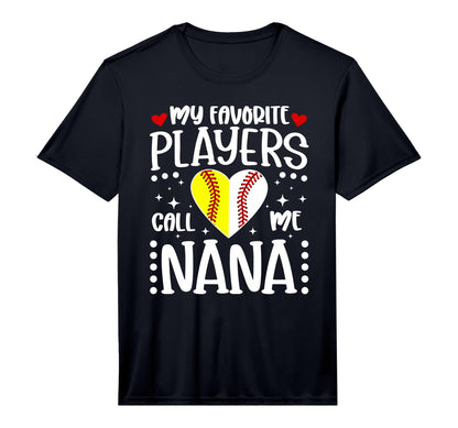 Mens Favorite Players Call Me Nana T-Shirt - Aesthetic Graphic Unisex - T-Shirt, Sweatshirt, Hoodie
