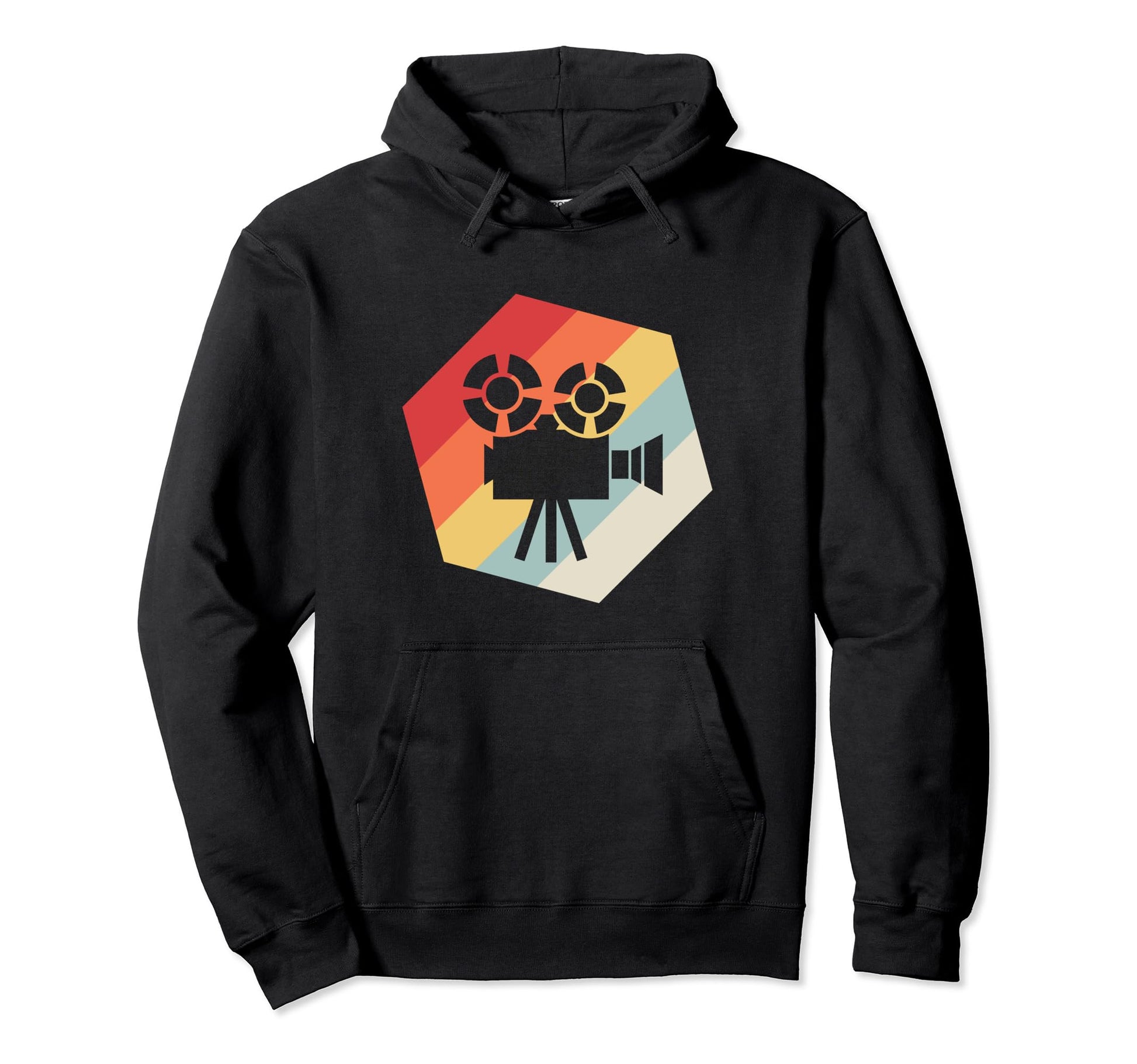 Camera Videography Lighting Videographer Hoodie - Graphic Print for Adults - T-Shirt, Sweatshirt, Hoodie
