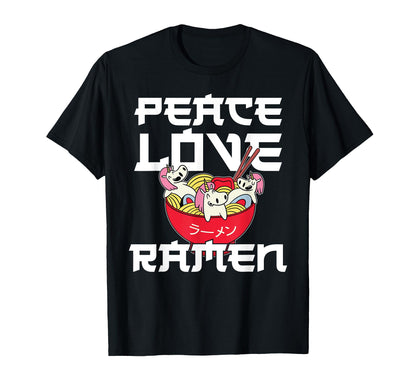 Ramen Noodle Bowl Love Japanese T-Shirt - Streetwear Style Men Women - T-Shirt, Sweatshirt, Hoodie