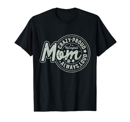 Volleyball Mom Coach Busy Raising T-Shirt - Casual Everyday Wear Men Women - T-Shirt, Sweatshirt, Hoodie