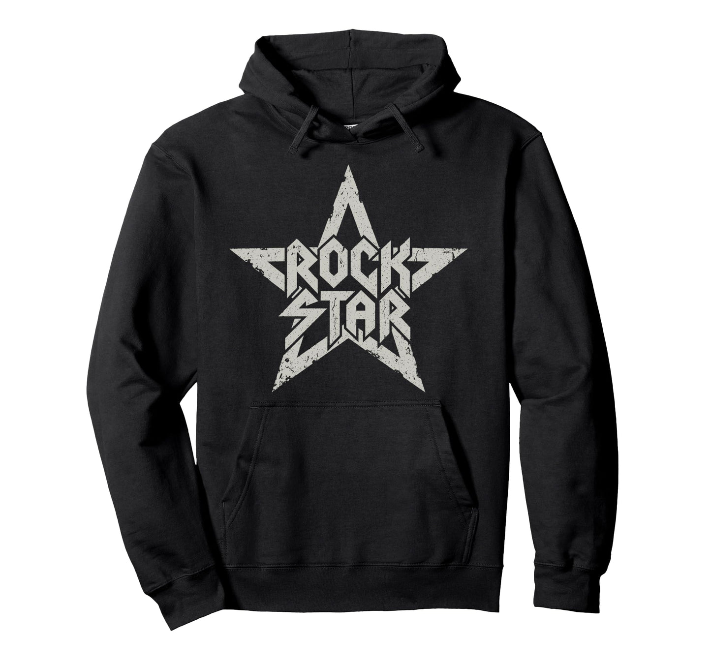 Rockstar Rock N Roll Rock Music Lover Hoodie - Unique Graphic Men Women - T-Shirt, Sweatshirt, Hoodie
