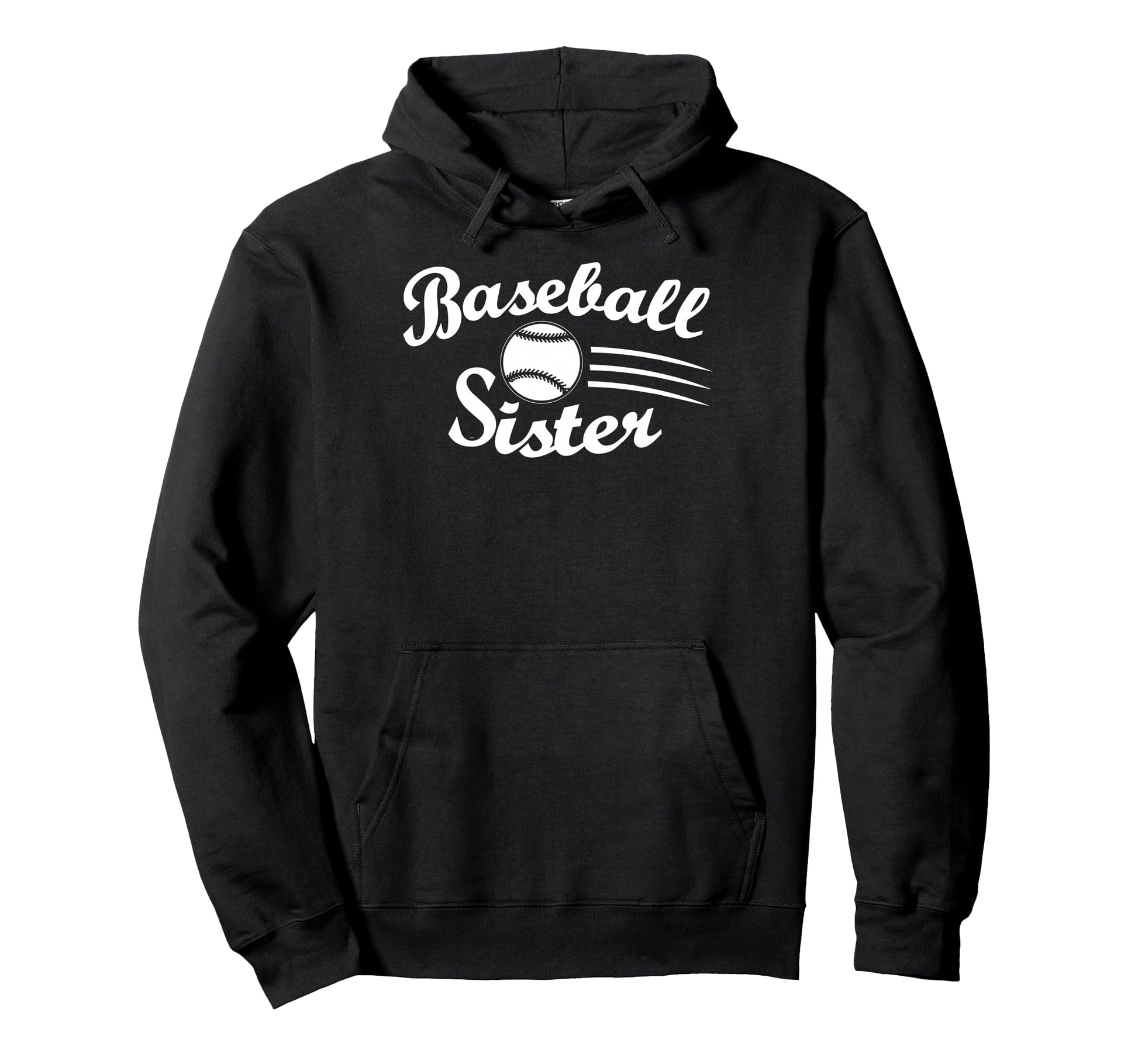 Baseball Sister Love Sports Lover Hoodie - Custom Art Print Unisex - T-Shirt, Sweatshirt, Hoodie