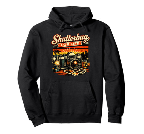 Shutterbug Life Camera Photography Senior Hoodie - Trendy Graphic Unisex - T-Shirt, Sweatshirt, Hoodie