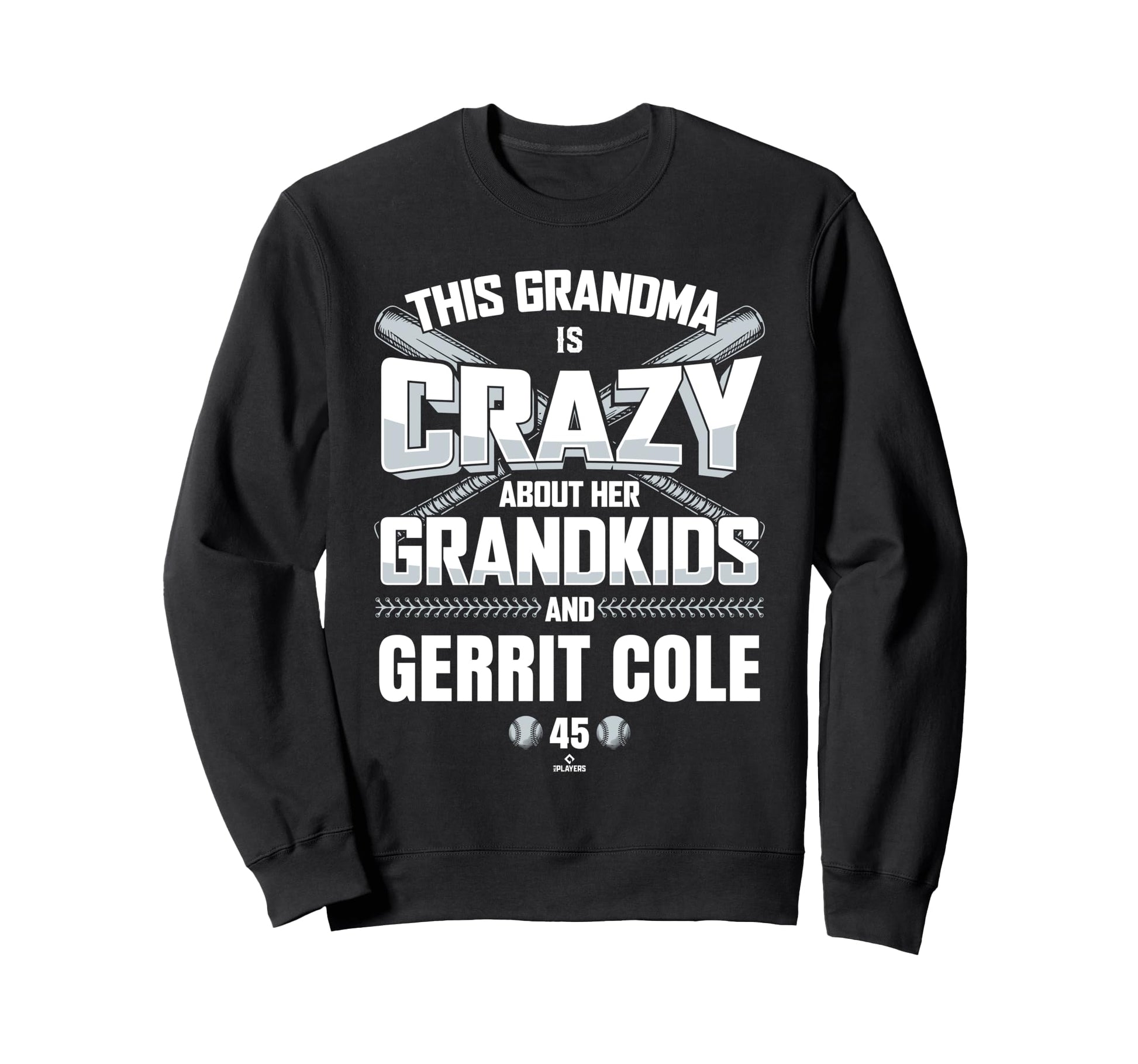 Grandma Crazy Gerrit Cole New Sweatshirt - Custom Art Print for Adults - T-Shirt, Sweatshirt, Hoodie