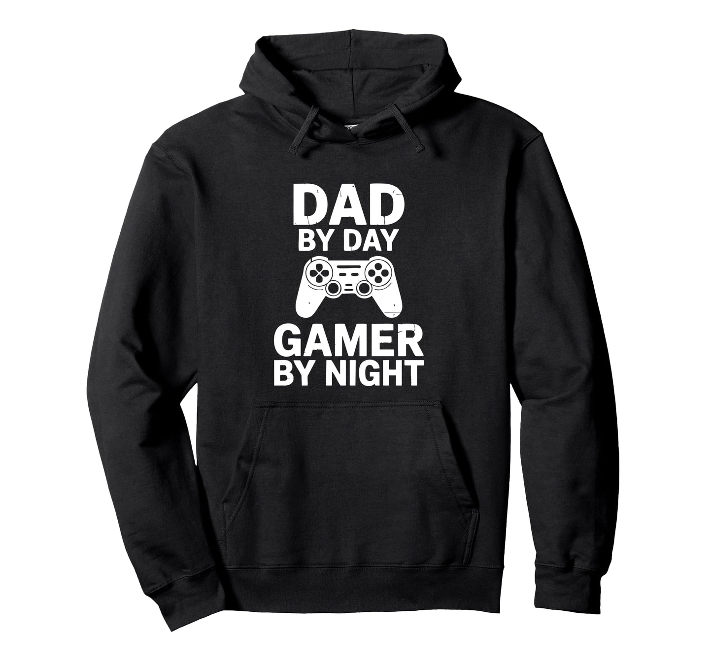 Dad Day Gamer Night Funny Gamer Dad Hoodie - Unique Graphic Unisex - T-Shirt, Sweatshirt, Hoodie