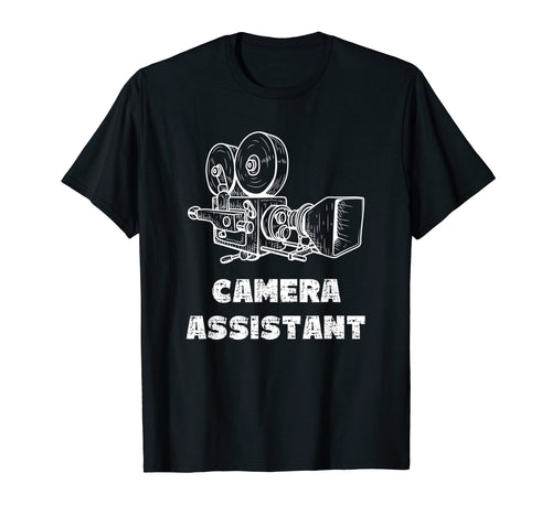 Movie Camera Assistant Cameraman T-Shirt - Custom Art Print for Adults - T-Shirt, Sweatshirt, Hoodie