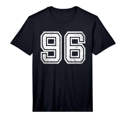 Sports Team Number 96 Performance T-Shirt - Streetwear Style for Adults - T-Shirt, Sweatshirt, Hoodie