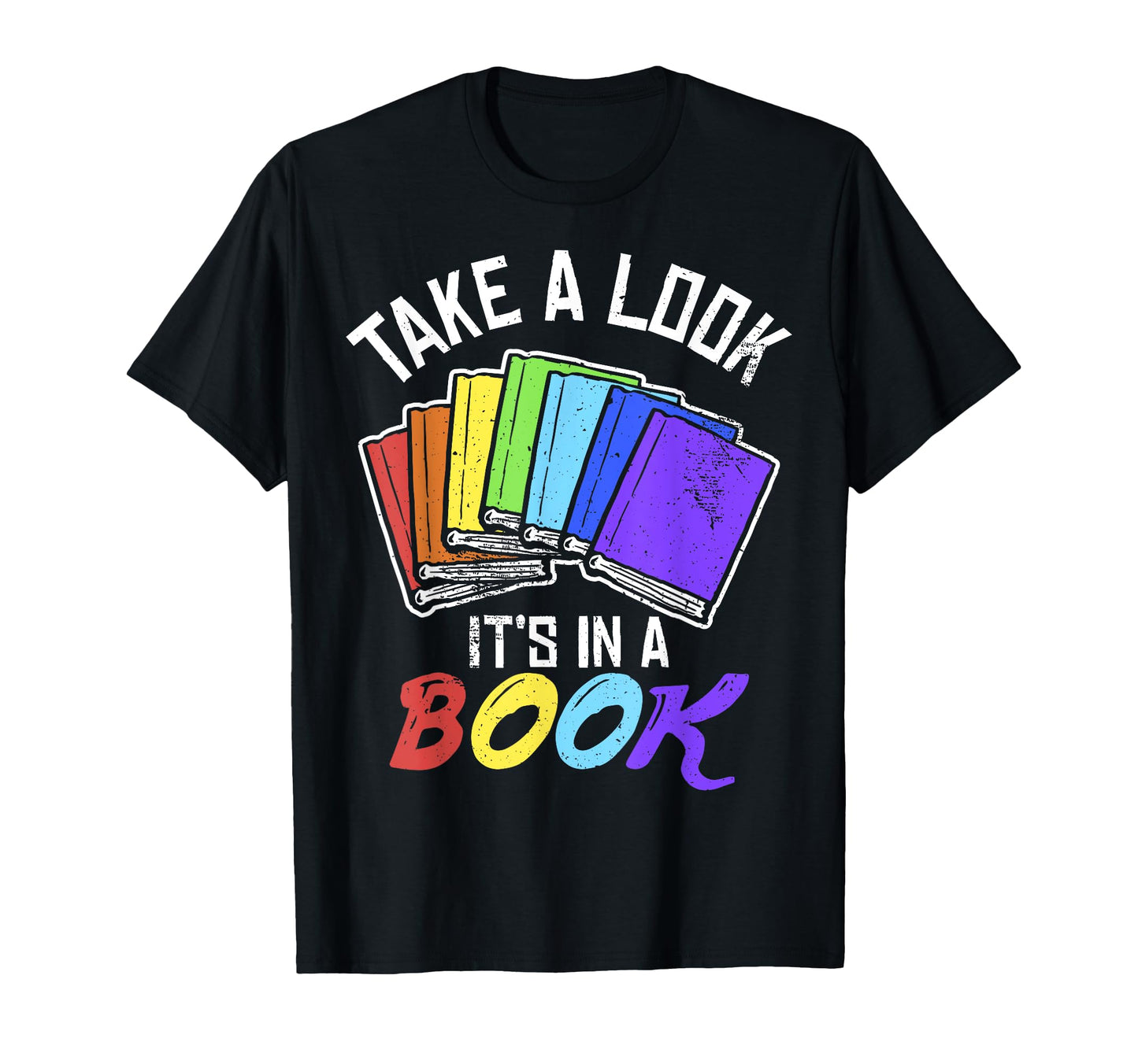 Love Reading Love Rainbows Gift Rainbow T-Shirt - Custom Art Print Unisex - T-Shirt, Sweatshirt, Hoodie