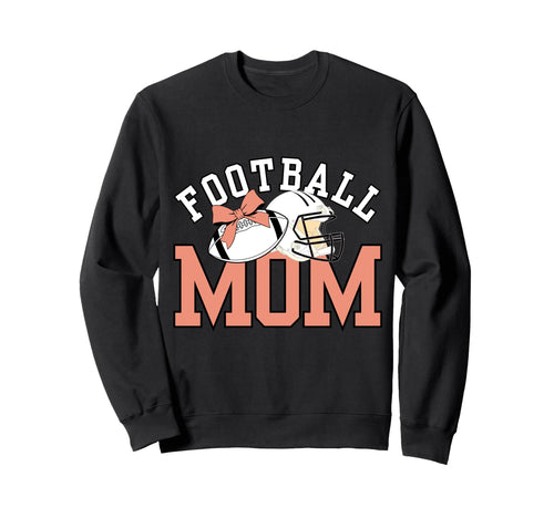 Funny Football Mom Sports Lovers Sweatshirt - Minimalist Print for Adults - T-Shirt, Sweatshirt, Hoodie