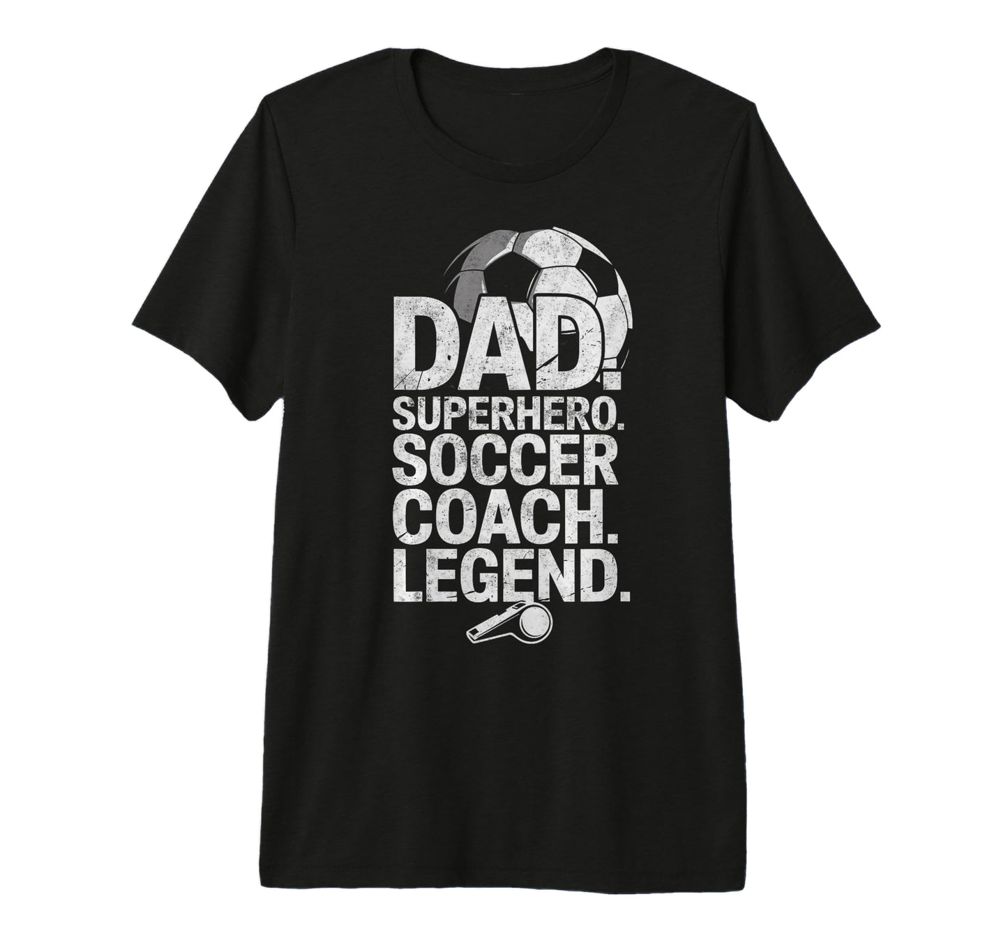 Dad Superhero Soccer Coach Hero Soccer T-Shirt - Streetwear Style Unisex - T-Shirt, Sweatshirt, Hoodie