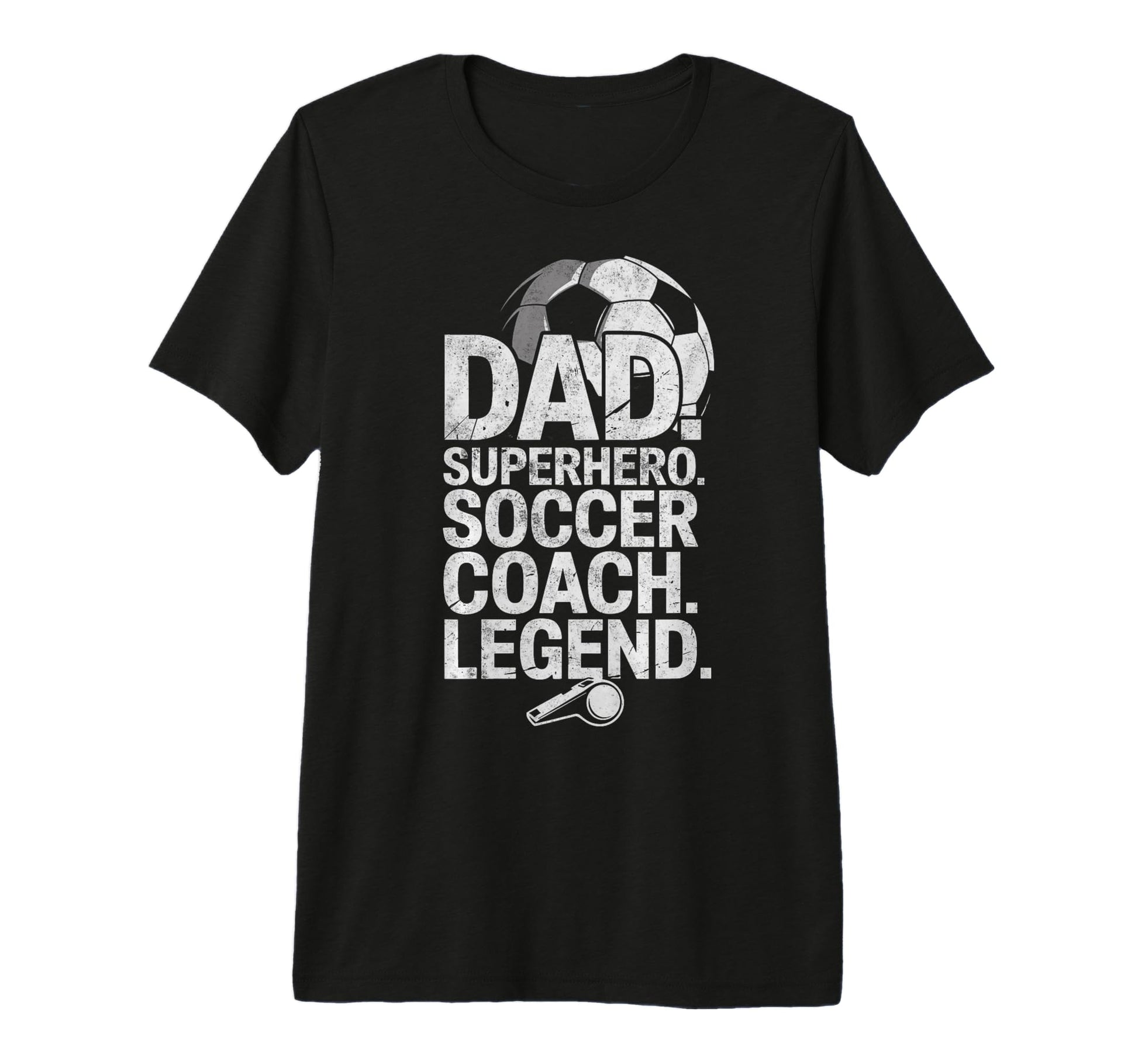 Dad Superhero Soccer Coach Hero Soccer T-Shirt - Streetwear Style Unisex - T-Shirt, Sweatshirt, Hoodie