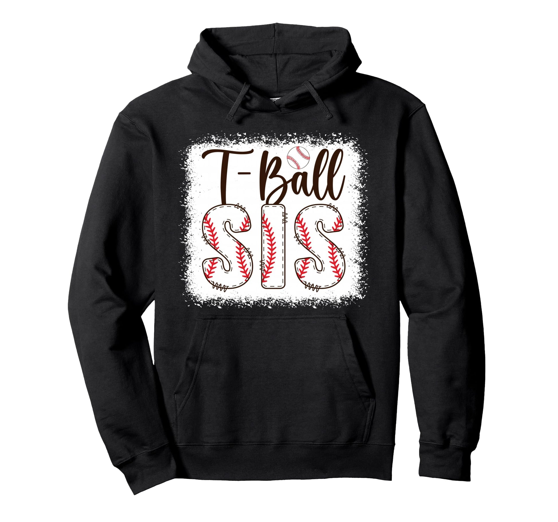 T Ball Sis Baseball T Ball Player Hoodie - Casual Everyday Wear Men Women - T-Shirt, Sweatshirt, Hoodie