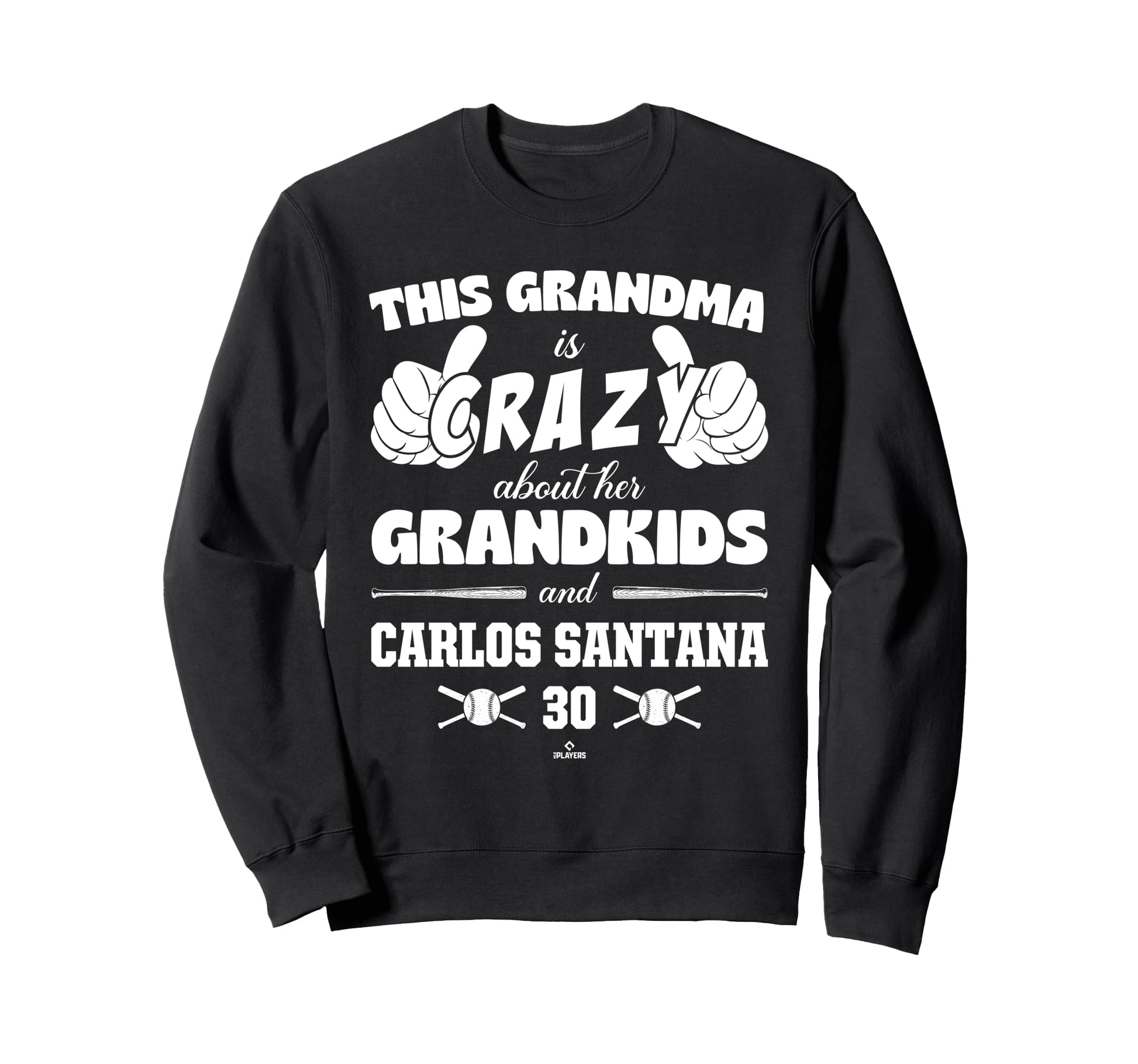 Grandma Crazy Carlos Santana Sweatshirt - Minimalist Print for Adults - T-Shirt, Sweatshirt, Hoodie