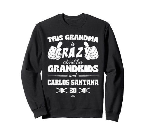Grandma Crazy Carlos Santana Sweatshirt - Minimalist Print for Adults - T-Shirt, Sweatshirt, Hoodie