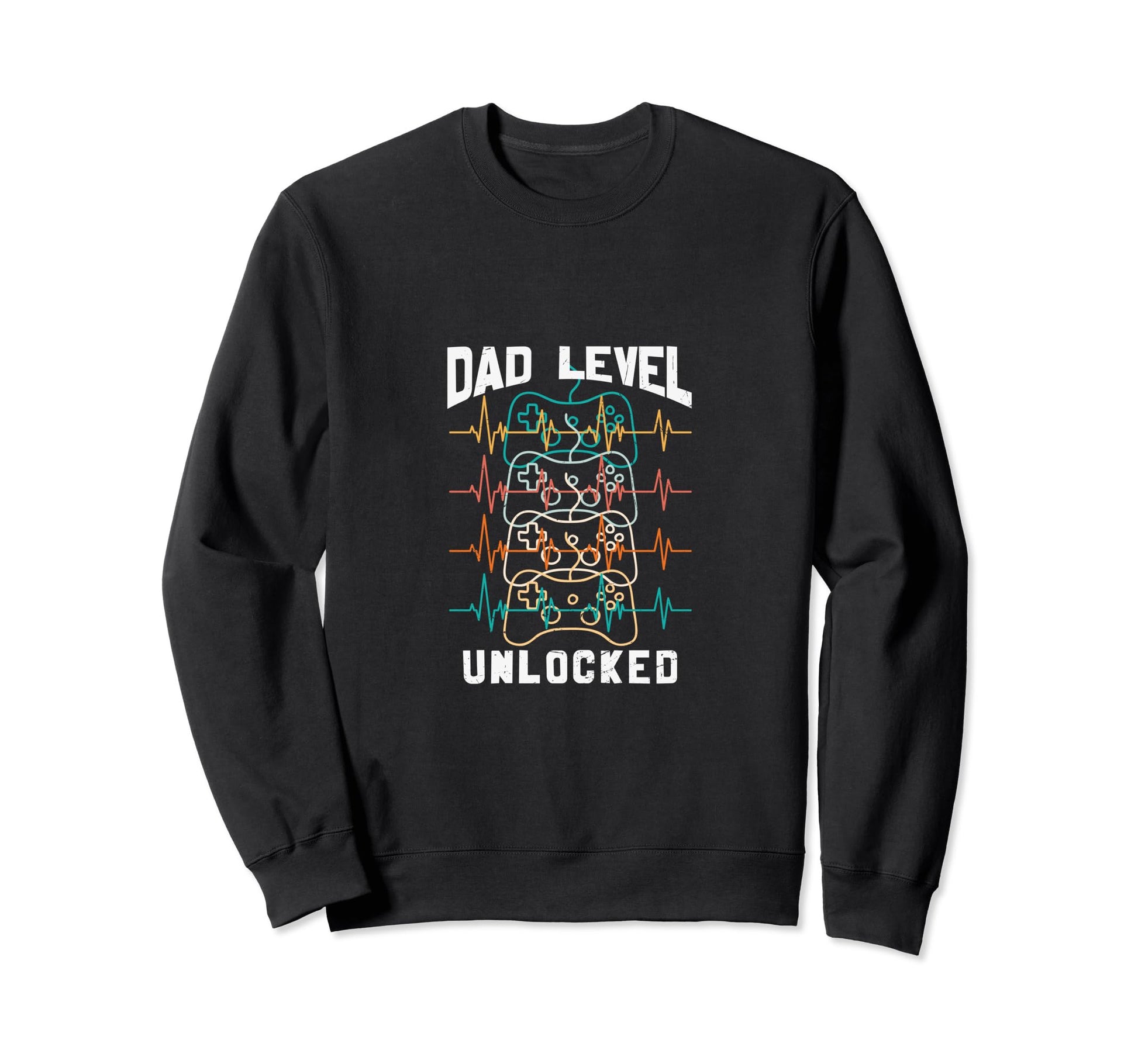 Dad Level Unlocked 2024 New Dad To Sweatshirt - Fun Novelty Design Unisex - T-Shirt, Sweatshirt, Hoodie