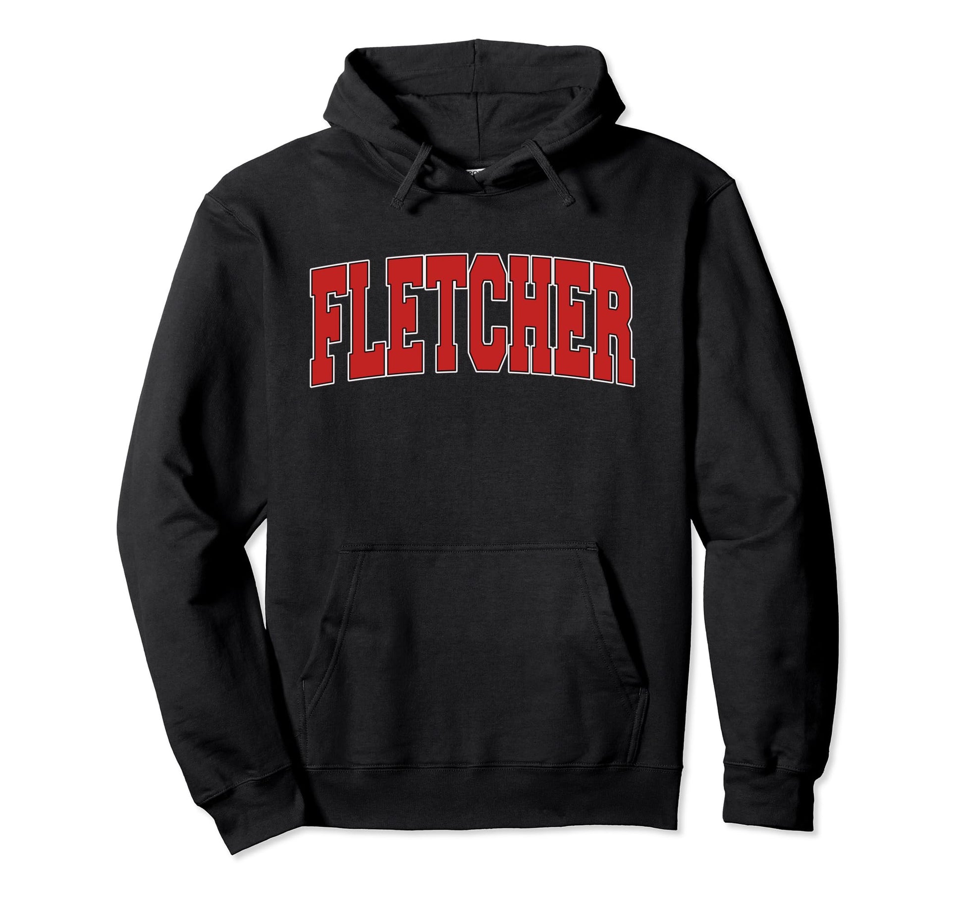 Fletcher Nc North Carolina Varsity Usa Hoodie - Custom Art Print Unisex - T-Shirt, Sweatshirt, Hoodie