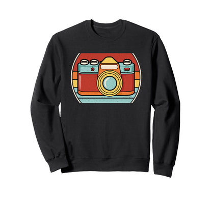 Camera Photography Love Photographer Sweatshirt - Unique Graphic for Adults - T-Shirt, Sweatshirt, Hoodie