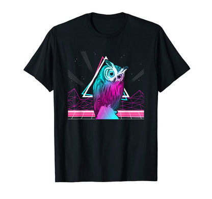 Art 80S Vaporwave Art Animal Forest T-Shirt - Aesthetic Graphic for Adults - T-Shirt, Sweatshirt, Hoodie