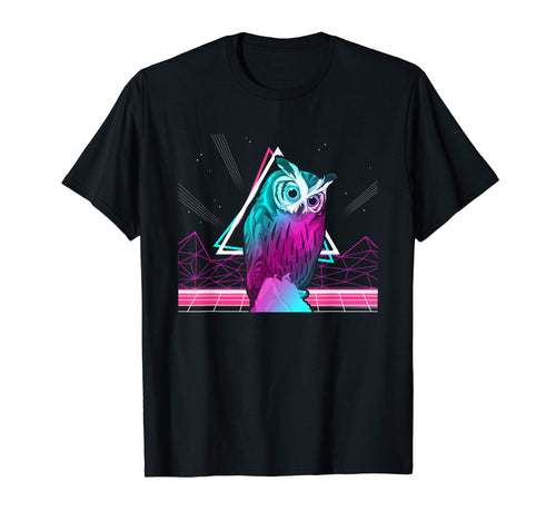 Art 80S Vaporwave Art Animal Forest T-Shirt - Aesthetic Graphic for Adults - T-Shirt, Sweatshirt, Hoodie