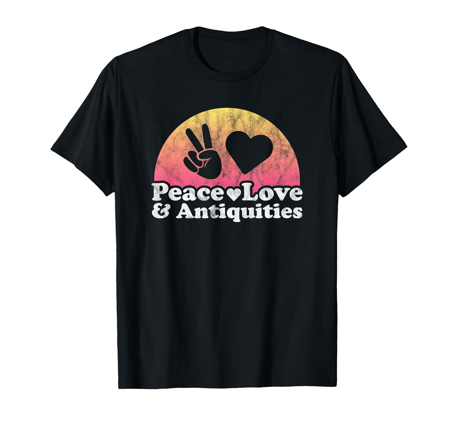 Peace Love And Antiquities Antiquity T-Shirt - Novelty Apparel for Adults - T-Shirt, Sweatshirt, Hoodie