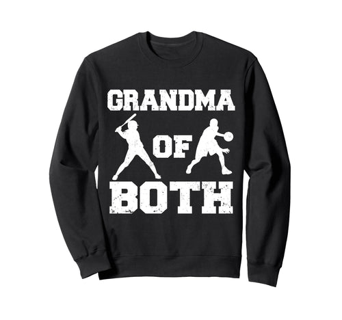 Grandma Both Funny Baseball Sweatshirt - Casual Everyday Wear Unisex - T-Shirt, Sweatshirt, Hoodie