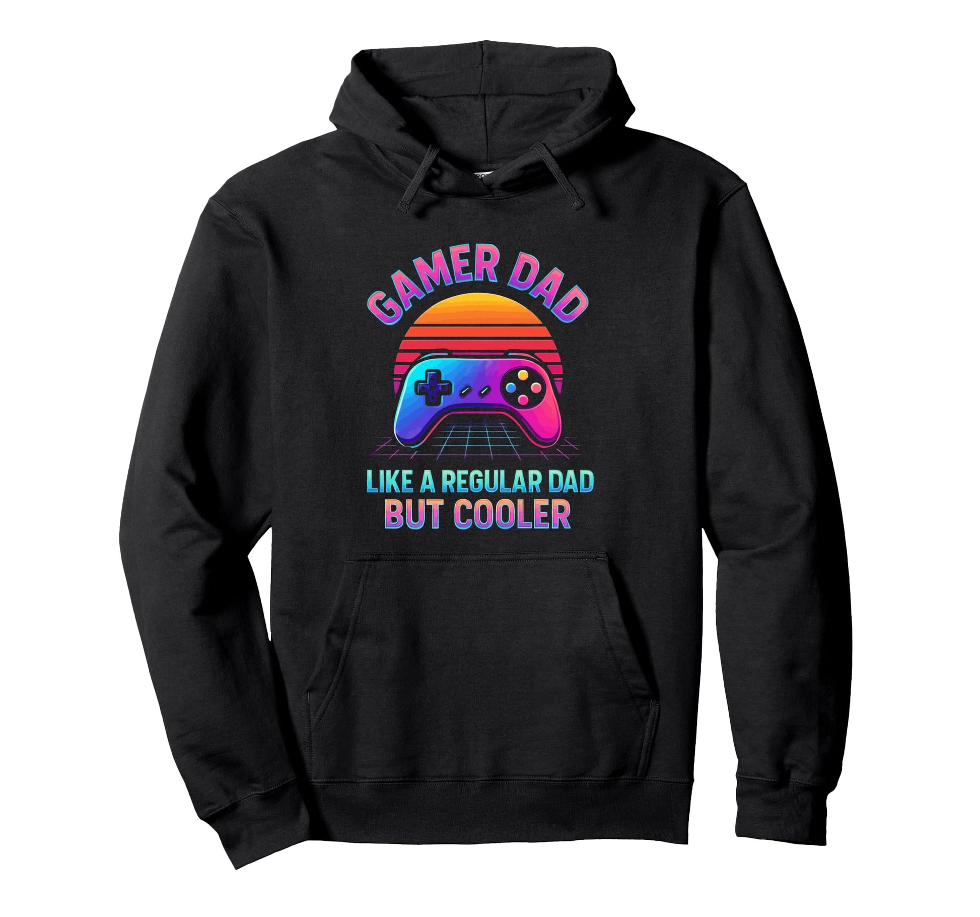 Gamer Dad Fathers Day Video Gaming Hoodie - Minimalist Print for Adults - T-Shirt, Sweatshirt, Hoodie