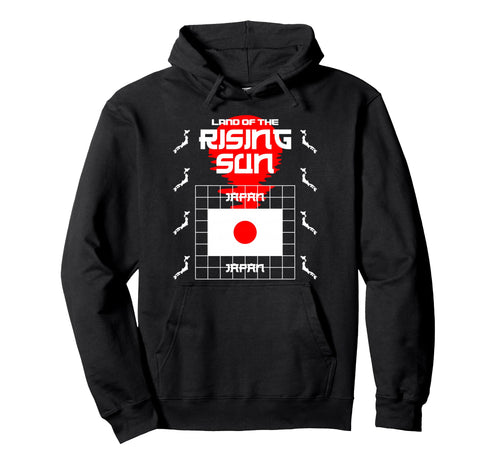 Japan Rising Sun Japan Anime Hoodie - Streetwear Style for Adults - T-Shirt, Sweatshirt, Hoodie