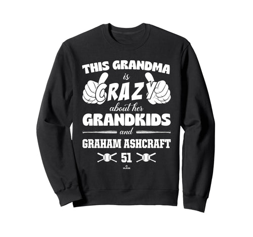 Grandma Crazy Graham Ashcraft Sweatshirt - Custom Art Print Unisex - T-Shirt, Sweatshirt, Hoodie