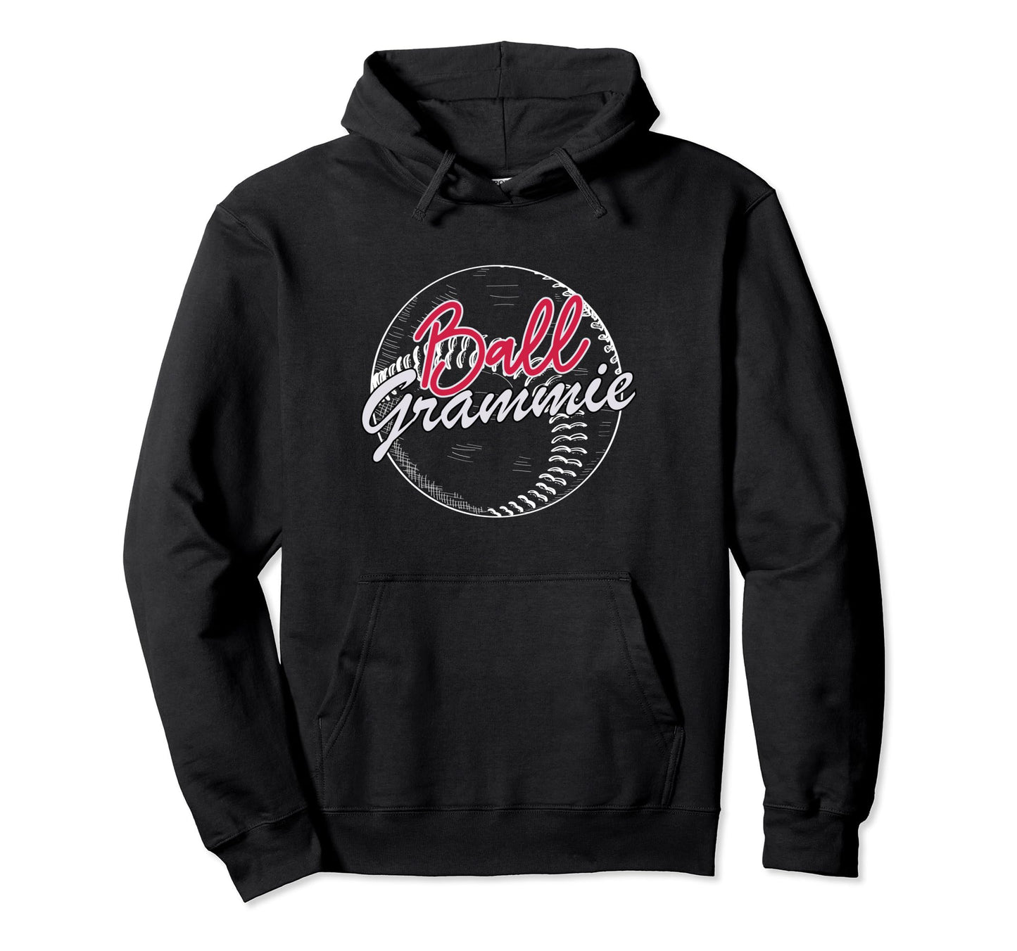Ball Grammie Baseball Softball Grammie Hoodie - Streetwear Style Men Women - T-Shirt, Sweatshirt, Hoodie